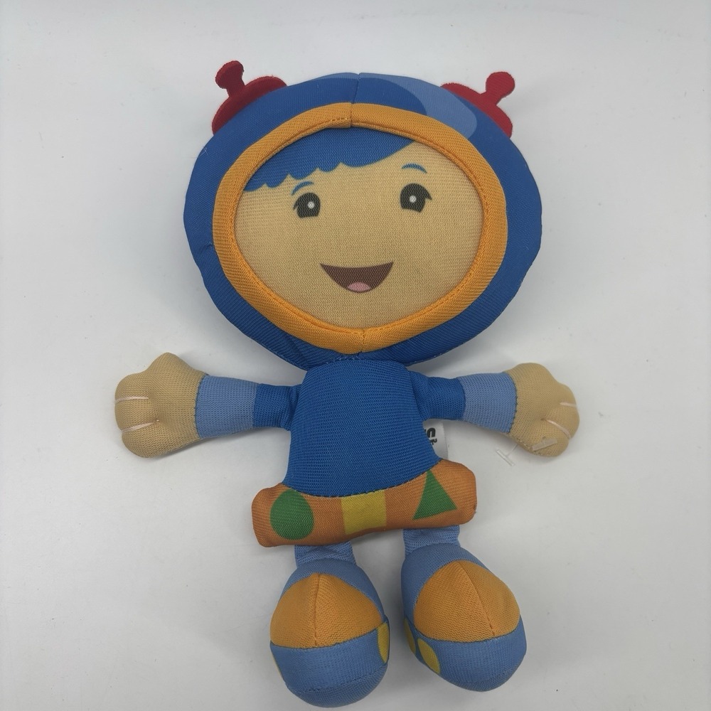 Nickelodeon Team Umizoomi Geo Boy Plush Stuffed Doll 8"with Tags 2013 Nick Jr